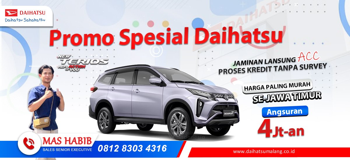 Slider Promo Terios Malang